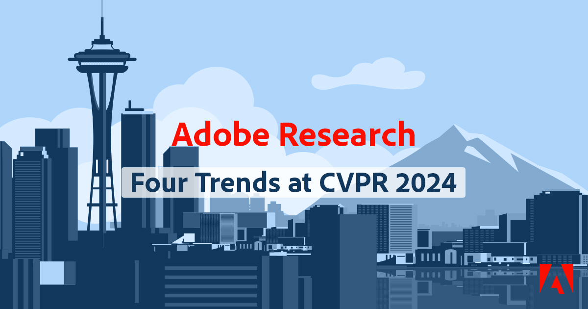 Adobe Research (@adoberesearch) on Twitter photo Discover the cutting-edge trends in #ComputerVision at #CVPR2024 with a report by @KushalKafle, Sr. Research Scientist at <a href="/AdobeResearch/">Adobe Research</a>. Explore the rapid development of large foundation models, multimodality, the pivotal role of data curation, and more! adobe.ly/3Sn9hDc Discover the cutting-edge trends in #ComputerVision at #CVPR2024 with a report by @KushalKafle, Sr. Research Scientist at <a href="/AdobeResearch/">Adobe Research</a>. Explore the rapid development of large foundation models, multimodality, the pivotal role of data curation, and more! adobe.ly/3Sn9hDc
