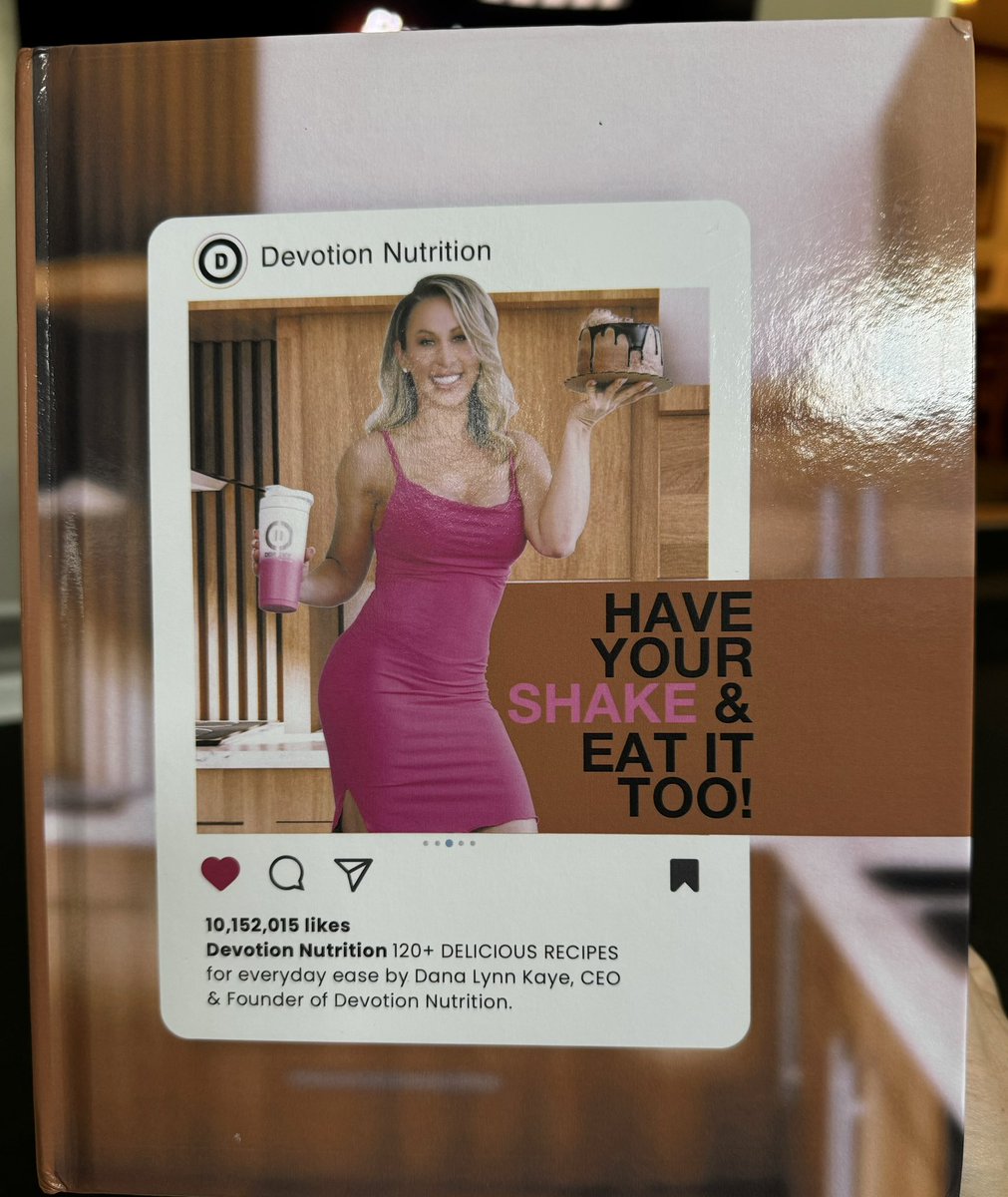 danielleb515's tweet photo. Excited my @DevotionFit Cookbook arrived today! https://t.co/zkBS5jTMEL