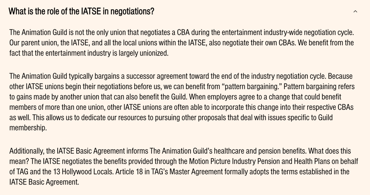 What does a Negotiations Committee do? Check out the TAG Negotations FAQ page: tagnegotiations2024.com/faq