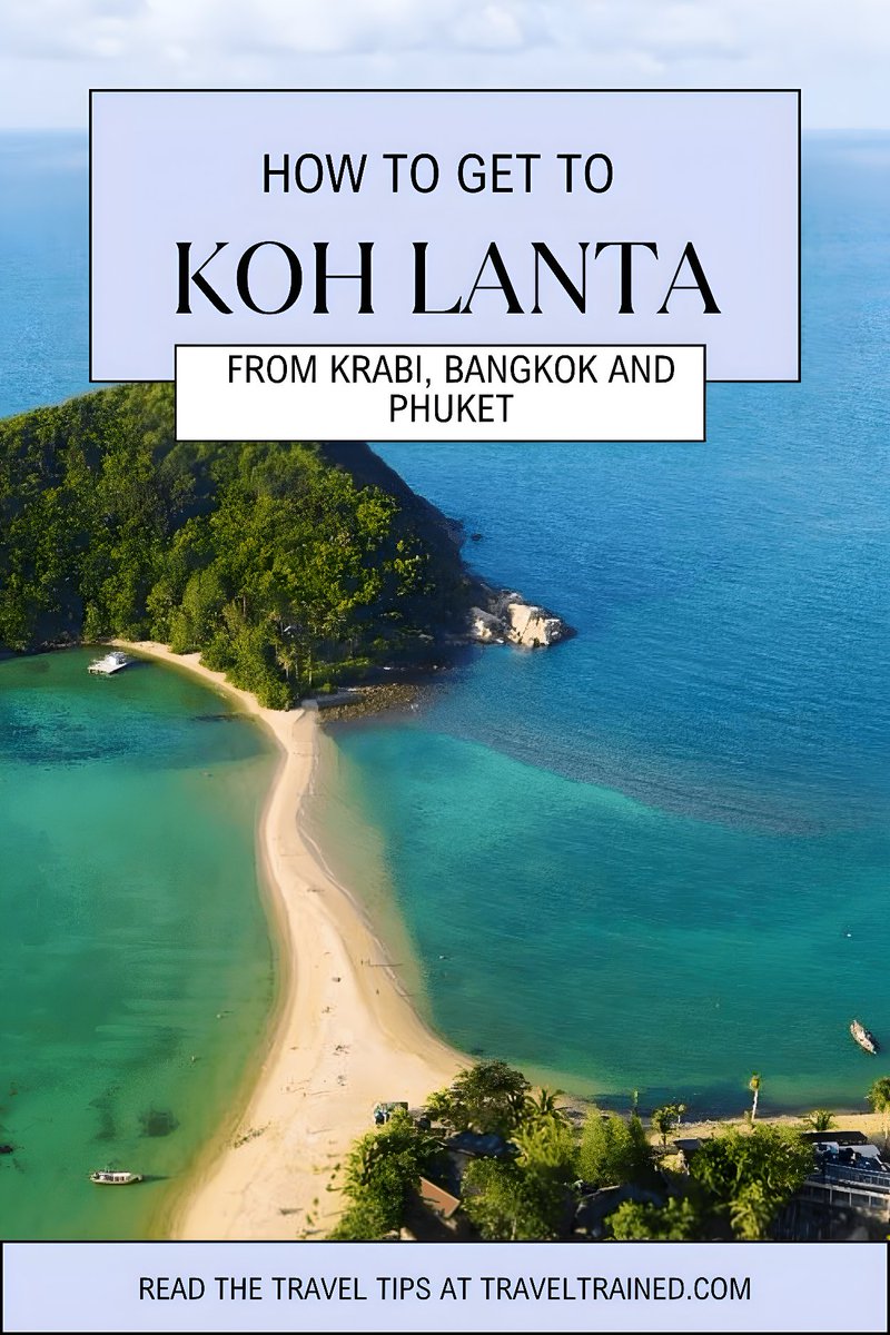 SunnyTravelTrnd's tweet image. Planning a trip to Koh Lanta? Getting there from Krabi, Bangkok, and Phuket is straightforward and offers various scenic travel options.
#kohlanta #howtoget #traveltips #travelguide
traveltrained.com/get-to-koh-lan…