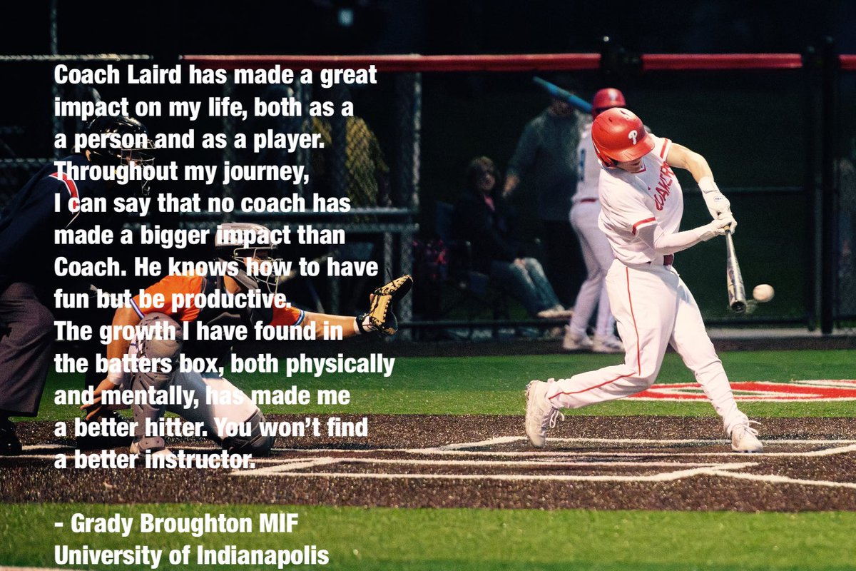 Own The Box Hitting (@own_the_box) on Twitter photo Another written testimony! <a href="/GradyBroughton/">grady broughton</a> weighs in on his thoughts of Coach Laird! 👀
#ConfidenceIsContagious Another written testimony! <a href="/GradyBroughton/">grady broughton</a> weighs in on his thoughts of Coach Laird! 👀
#ConfidenceIsContagious