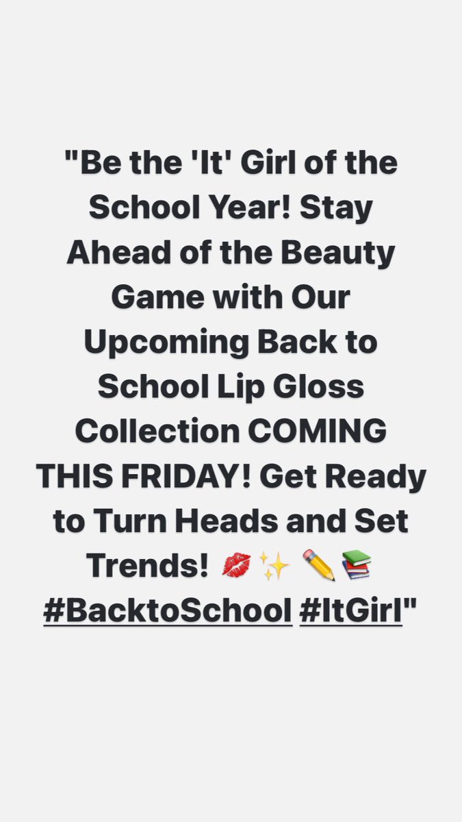 BalmBodyCo's tweet photo. #backtoschool #lipgloss https://t.co/hqtcWQ44Az