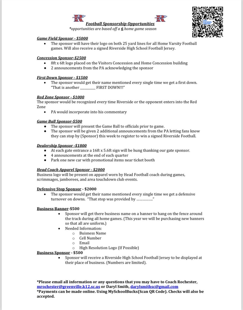 RHS Football tweet media