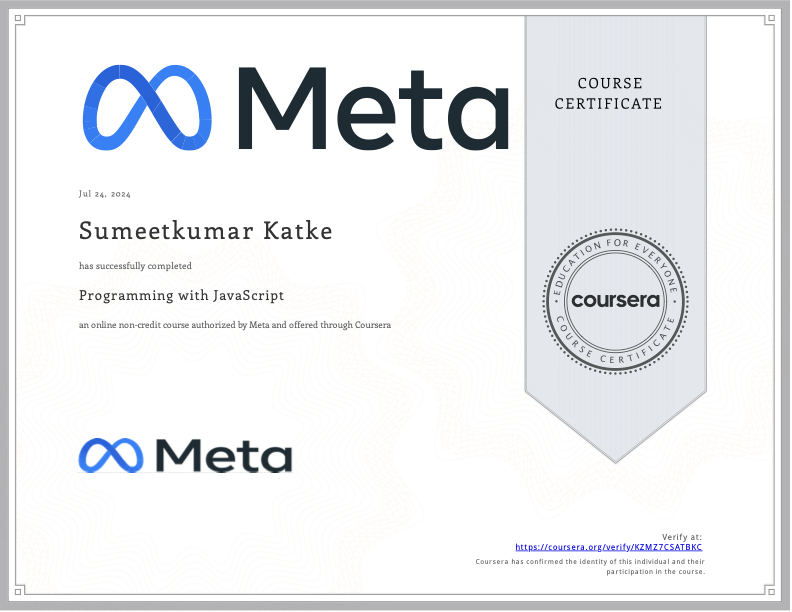 KatkeSumeet's tweet image. #BracketNotation is more readable than #DotNotation, which also helps differentiate between the properties of an object and the method(s) of the object. What do you think?

Done with #Javascript (beginner level) ✅