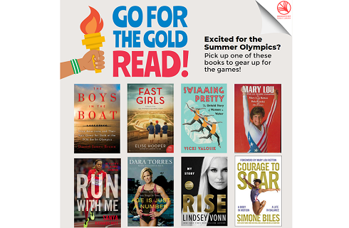 Enjoy the Olympic Games by checking out Savanna Draper's picks of books written by past Olympians in her latest blog. ow.ly/V9m250SIGJS