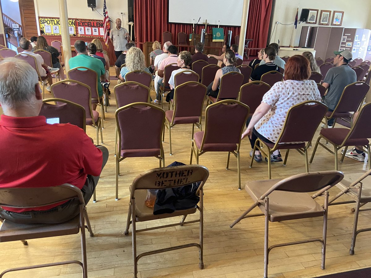 We were lucky enough to visit Mother Bethel AME Church this afternoon. Such a powerful addition to our First Amendment conversations. #NEHWhyHere #NEHGrant #NCCed