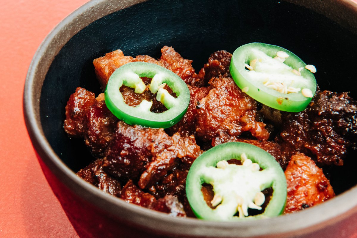 #Tequila Lime #PorkBelly #BurntEnds... is there a better way to celebrate #NationalTequilaDay?! Whether you're planning to pair this tasty dish with a cold beer on tap or classic marg, your evening is about to be damn delicious.

Available at all locations while supplies last!
