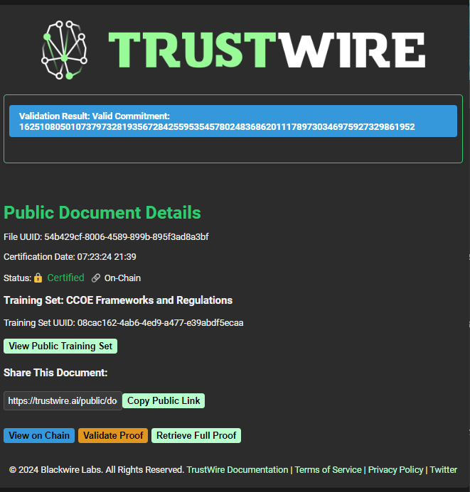 TrustWire tweet media