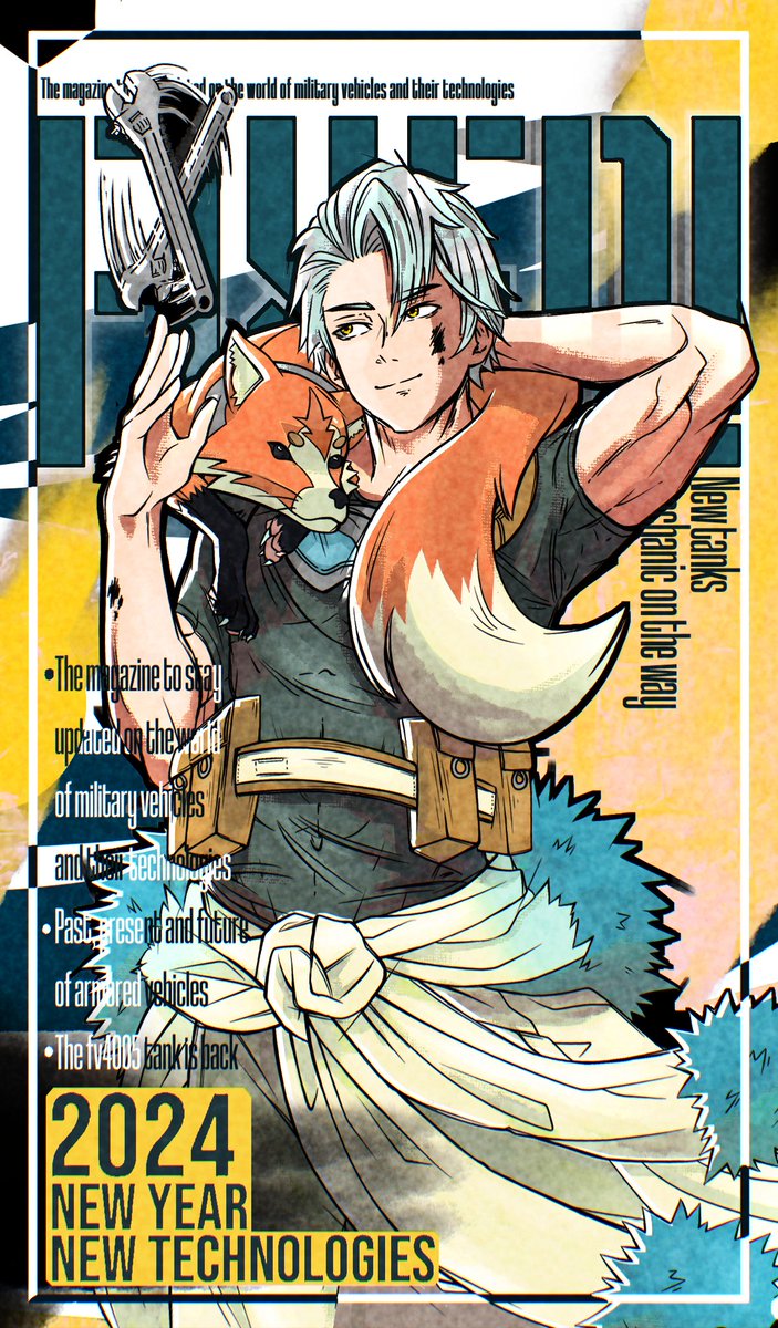 🔧Cosa??? da non apparire da un po', alla copertina di FIXED!🔧

🖌️Credit
 Una grazie al mio fantastico artista mr_dotto per il fantastico lavoro. 
twitch.tv/mr_dotto?sr=a
#vtuber #ITvtuber #vtuberita #tanks #worldoftanks #fv4005 #magazine #fanart #twitch #twitchitalia #copertina