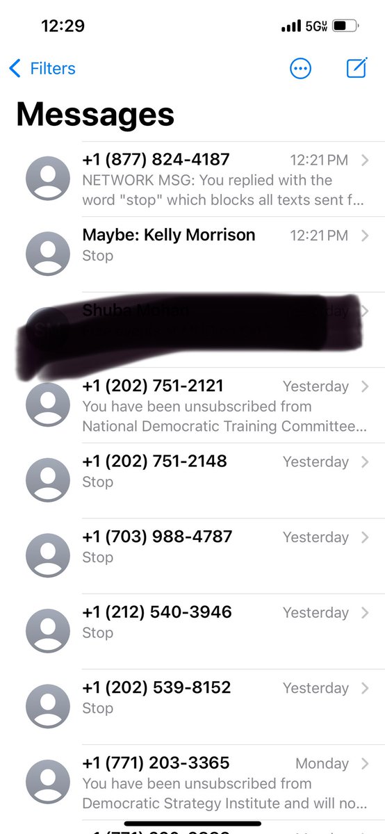 kirenbansal's tweet image. @FTC @verizon there is something wrong when unwanted political campaign texts eclipse real ones. Unsubscribing just sprouts new threads like phishing emails 👀👇🏾help us pls!? #spam #donotcallregistry #fail #spamfilter #phishing #ftc