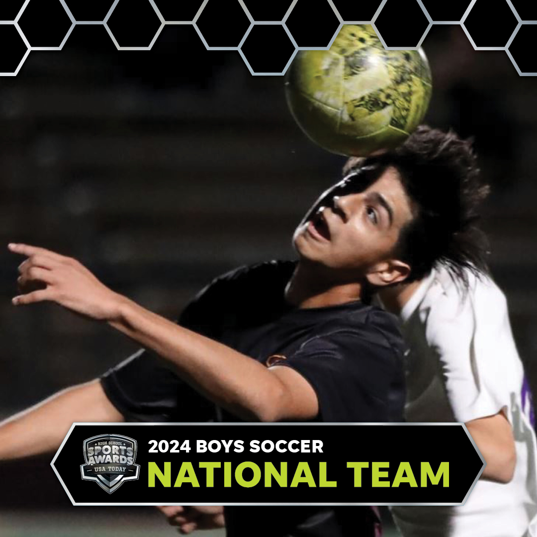 ⚽ The 2023-24 All-USA TODAY HSSA Boys Soccer Team! 👏

These 25 talented athletes, considered based on season-wide performance, are nominees for the national Boys Soccer Player of the Year! 💥

📸: Kelly Presnell with the Arizona Daily Star