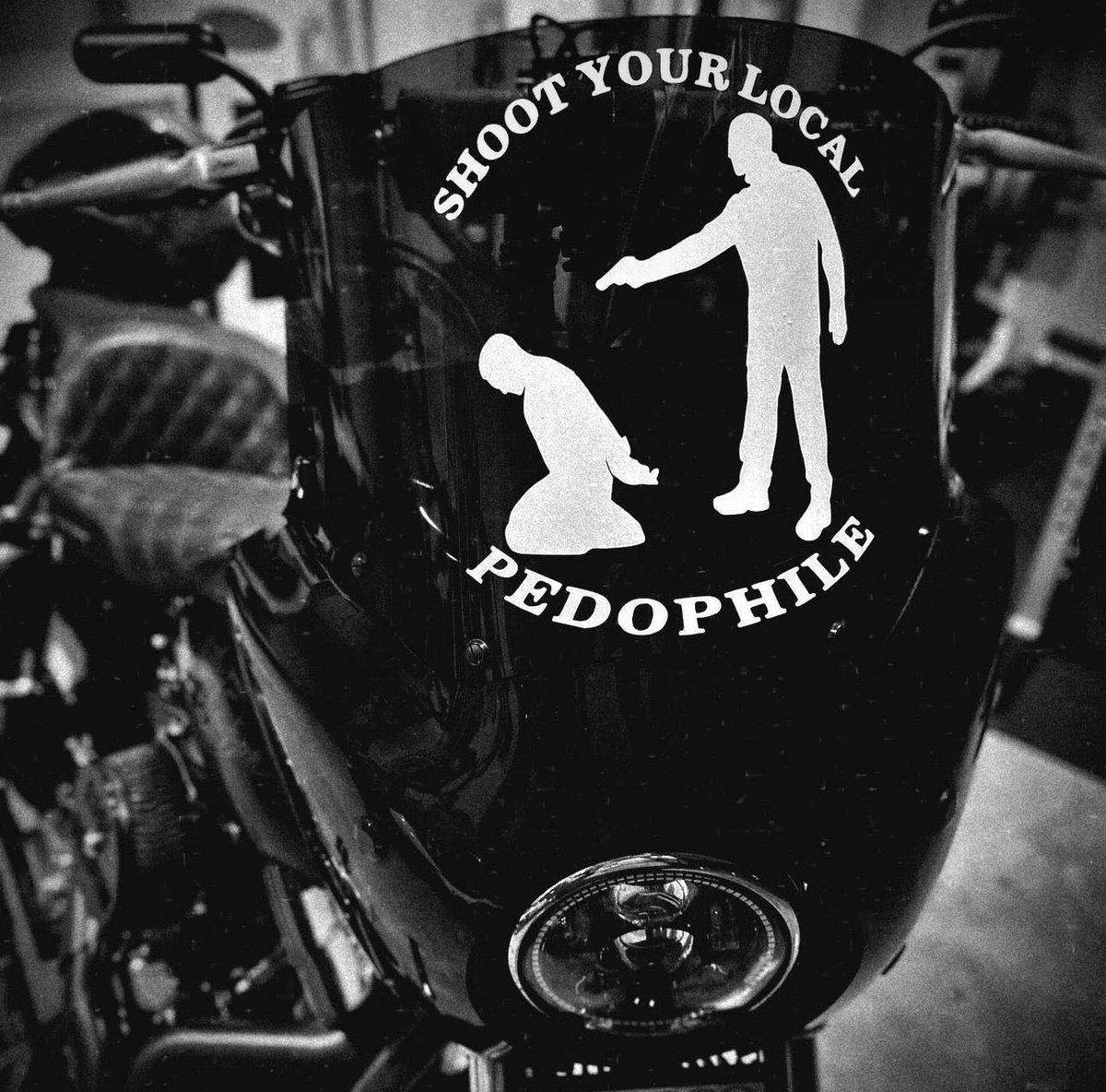 My bros bike is very fitting to recent X events haha 🤣 

The internet makes you weird, turn it off and live your life! #FTW
