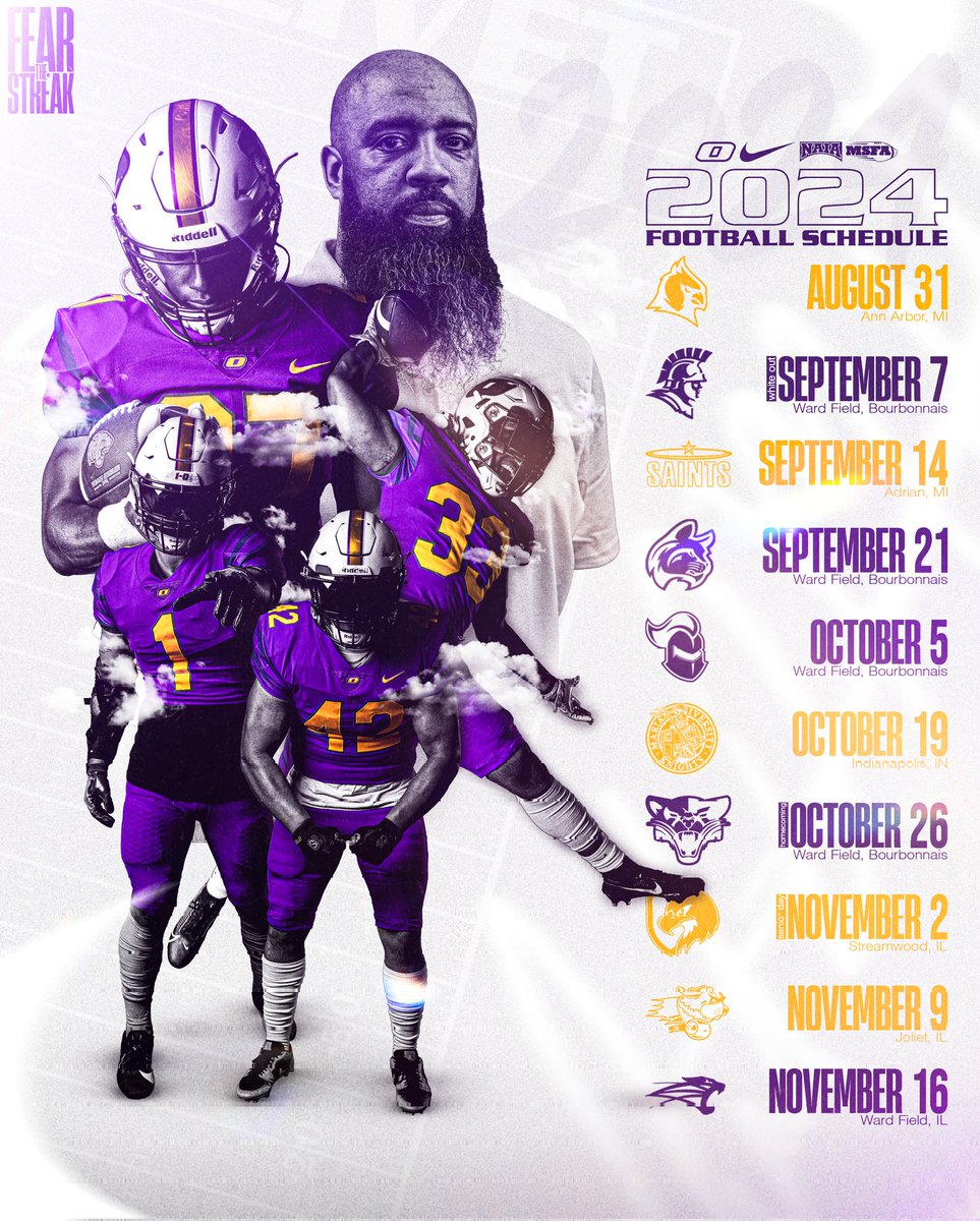 MARK YOUR CALENDARS 🏈
•
•
#R837 #HateAverageBeGREAT
#WinTheWest #FearTheStreak #TheTigerWay