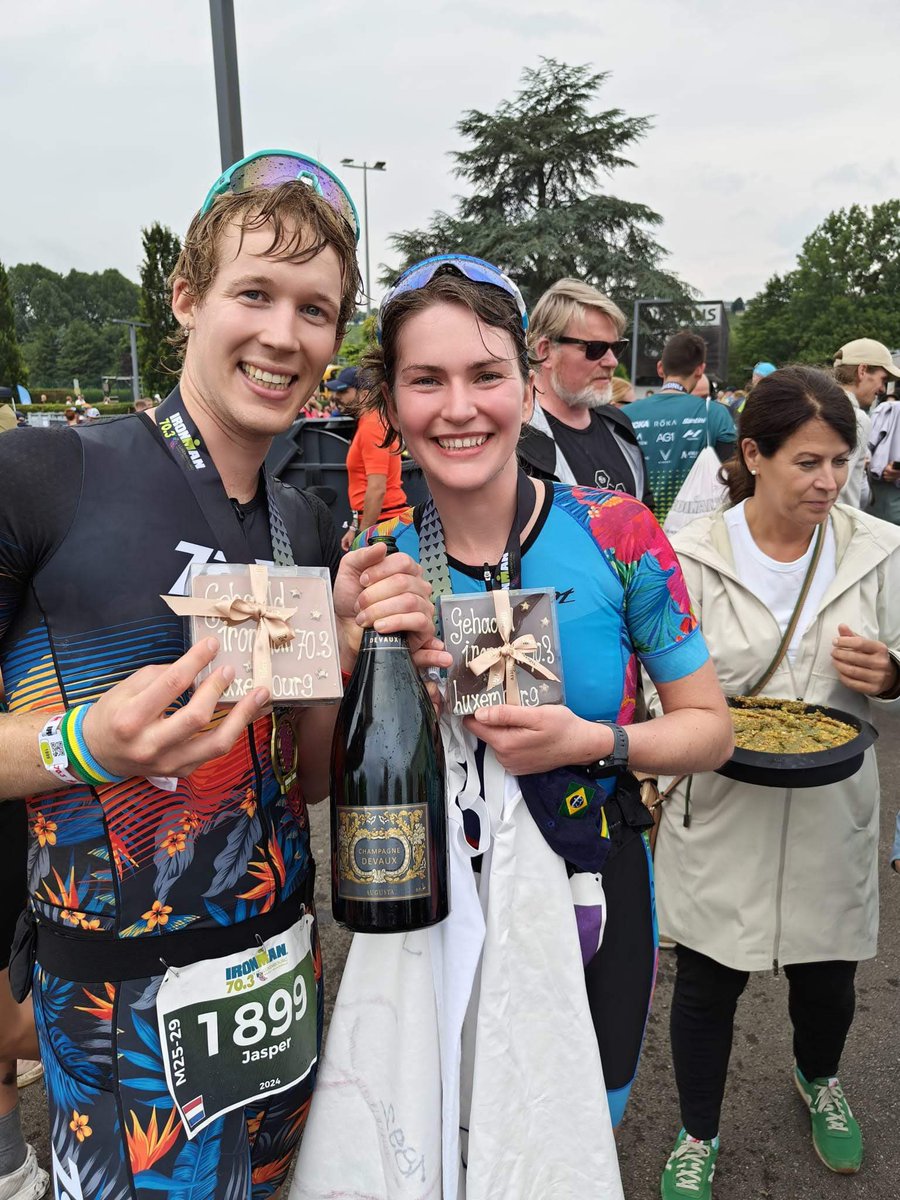 Well done Jasper on your 70.3 ironman sub 6 hour! 🏊‍♂️🚴🏃‍♂️ went like a 🦇🚀 ☺️ <a href="/AETUDelft/">TU Delft | Aerospace Engineering</a>