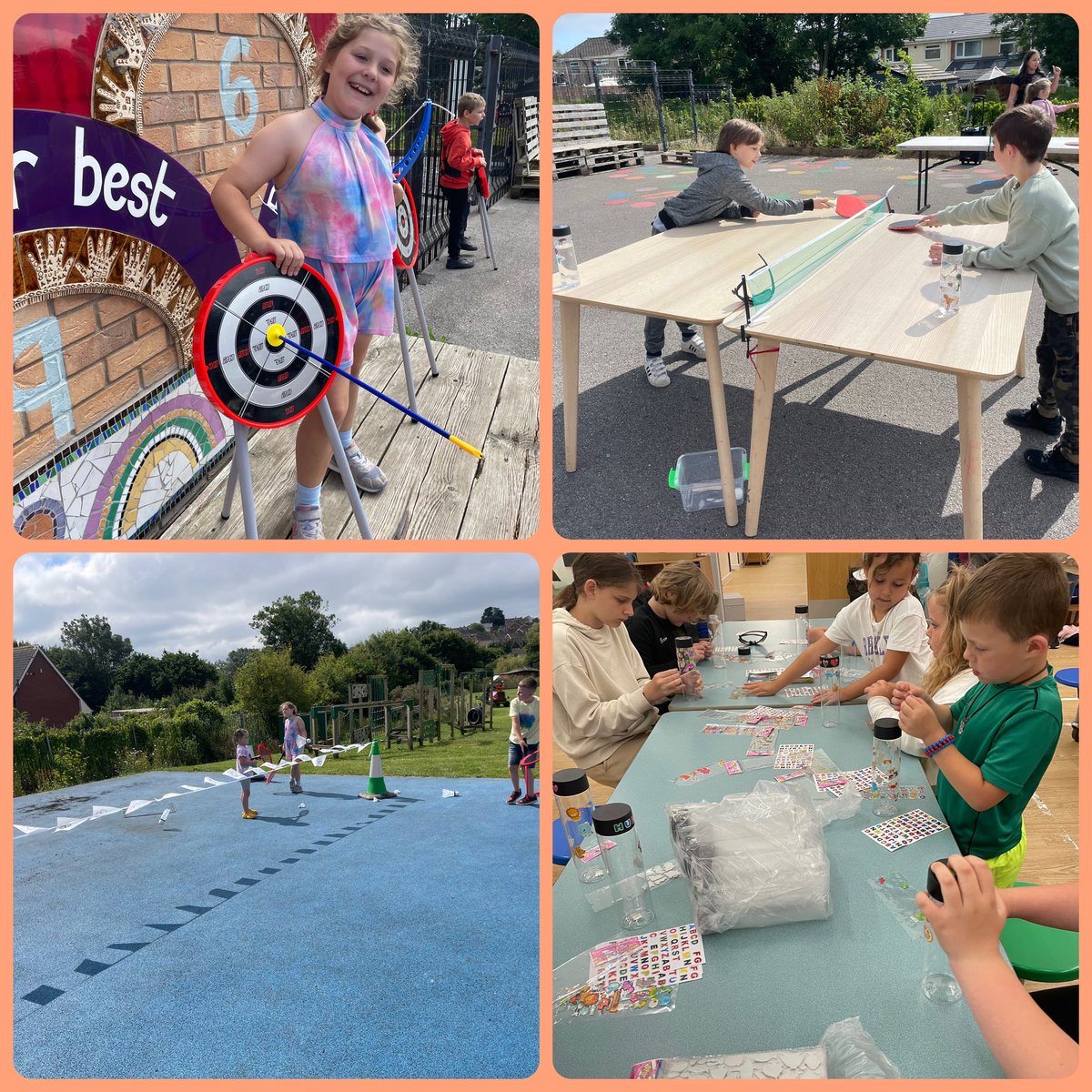 Oak Field PS Barry (@oaksch) on Twitter photo Yesterday kick started our 2024 #foodandfun summer club with an Olympic twist. We started with practicing our archery, table tennis, badminton and football. Along with making our sun hats and decorating our water bottles. <a href="/foodandfunwales/">Food and Fun Wales</a> <a href="/TheBigFreshCat1/">The Big Fresh Catering Company</a> <a href="/VOGCouncil/">Vale Council 🏴🇺🇦</a> Yesterday kick started our 2024 #foodandfun summer club with an Olympic twist. We started with practicing our archery, table tennis, badminton and football. Along with making our sun hats and decorating our water bottles. <a href="/foodandfunwales/">Food and Fun Wales</a> <a href="/TheBigFreshCat1/">The Big Fresh Catering Company</a> <a href="/VOGCouncil/">Vale Council 🏴🇺🇦</a>