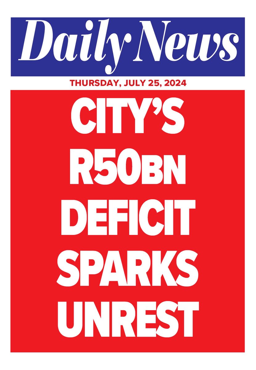 DailyNewsSA's tweet image. Top stories in our publication on July 25 #LithiumMine #KZNGov #EPWP #eThekwiniMunicipality #Scam

iol.co.za/dailynews