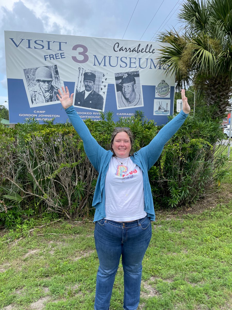 llws's tweet image. Y’all, the way I yelped &amp;amp; made Carolina turnaround the car when I saw Buck O’Neil on a billboard by the side of the road