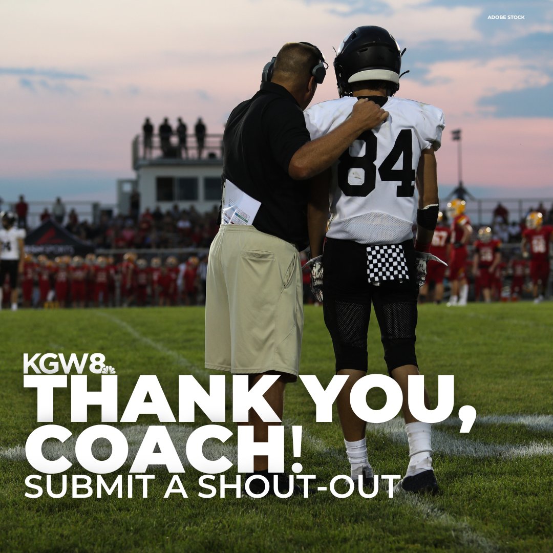 THANK YOU, COACH! We want to take a moment to thank the special people who've made an impact on athlete's lives. If you have a coach that stands out in you or your child's life, let us know! You can submit a photo with a shout-out in the comments below, or text 503-226-5088.
