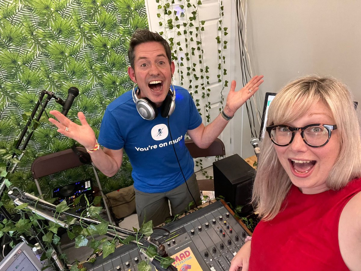 We are now live on air!

Thank you so much to James and Suzi for our inaugural @WOMADfestival 2024 show, join us across the airwaves until Monday to hear what is happening on site here at Charlton Park!