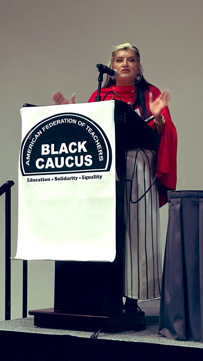 AFTEVPDeJesus's tweet image. A great honor to speak at the AFT Black Caucus Luncheon ~ Diversity is our strength empowering us to unite and advocate for better working conditions and a better future for all. @AFTunion #RealSolutions @fedingram