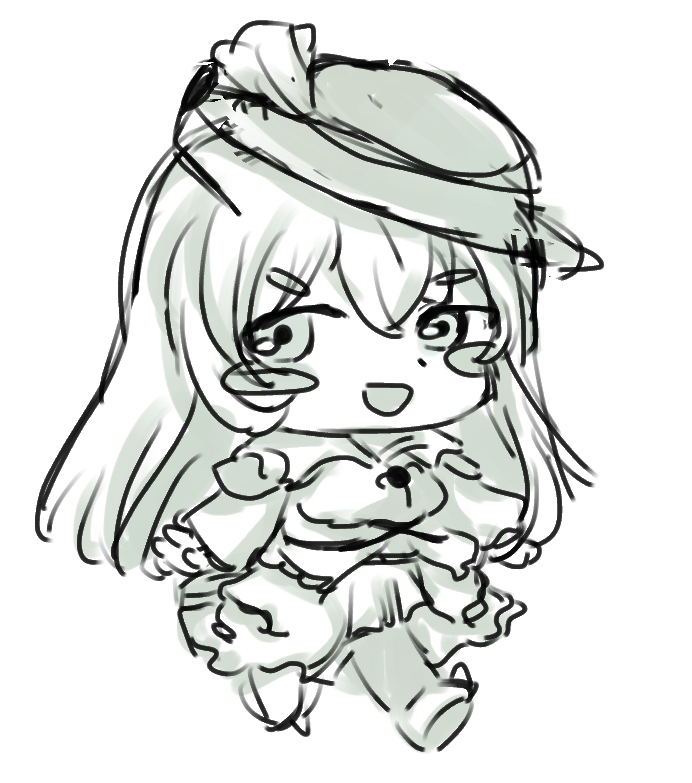yadoyado_3's tweet photo. ミニキャラ練習 https://t.co/xx95BkDadt
