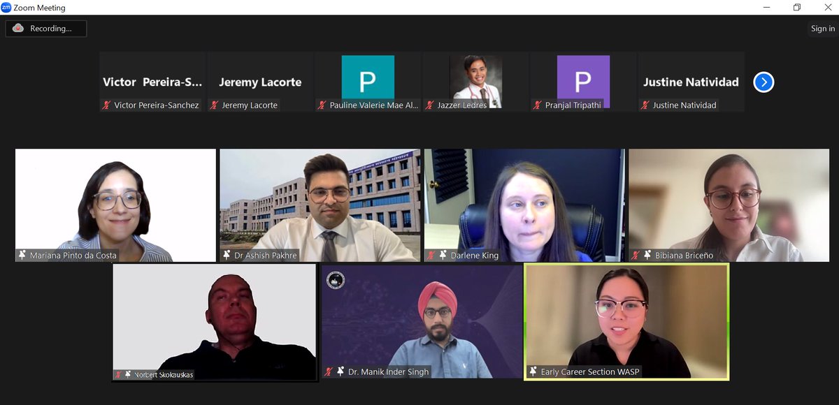 WPA ECPs Section (@ecps_wpa) on Twitter photo Great discussion on AI 🤖informed psychiatric #training & #education with Darlene King, Manik Inder Singh, Bibiana Briceno Patino, Norbert Skoskauskas, Vincenzo di Nicola, Maria Bernardett Carandang, Mariana Pinto da Costa & Ashish Pakhre - in collaboration with <a href="/WASP_ECP/">World Association of Social Psychiatry ECP Section</a> Great discussion on AI 🤖informed psychiatric #training & #education with Darlene King, Manik Inder Singh, Bibiana Briceno Patino, Norbert Skoskauskas, Vincenzo di Nicola, Maria Bernardett Carandang, Mariana Pinto da Costa & Ashish Pakhre - in collaboration with <a href="/WASP_ECP/">World Association of Social Psychiatry ECP Section</a>