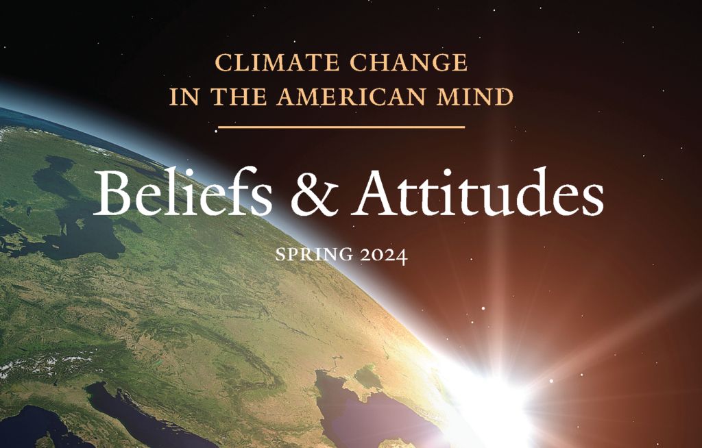 Climate Change in the American Mind: Beliefs &amp; Attitudes. Conducted by the Yale Program on Climate Change Communication, it's based on a national representative survey across the USA on climate change and mental health. 
buff.ly/4d7YcxW