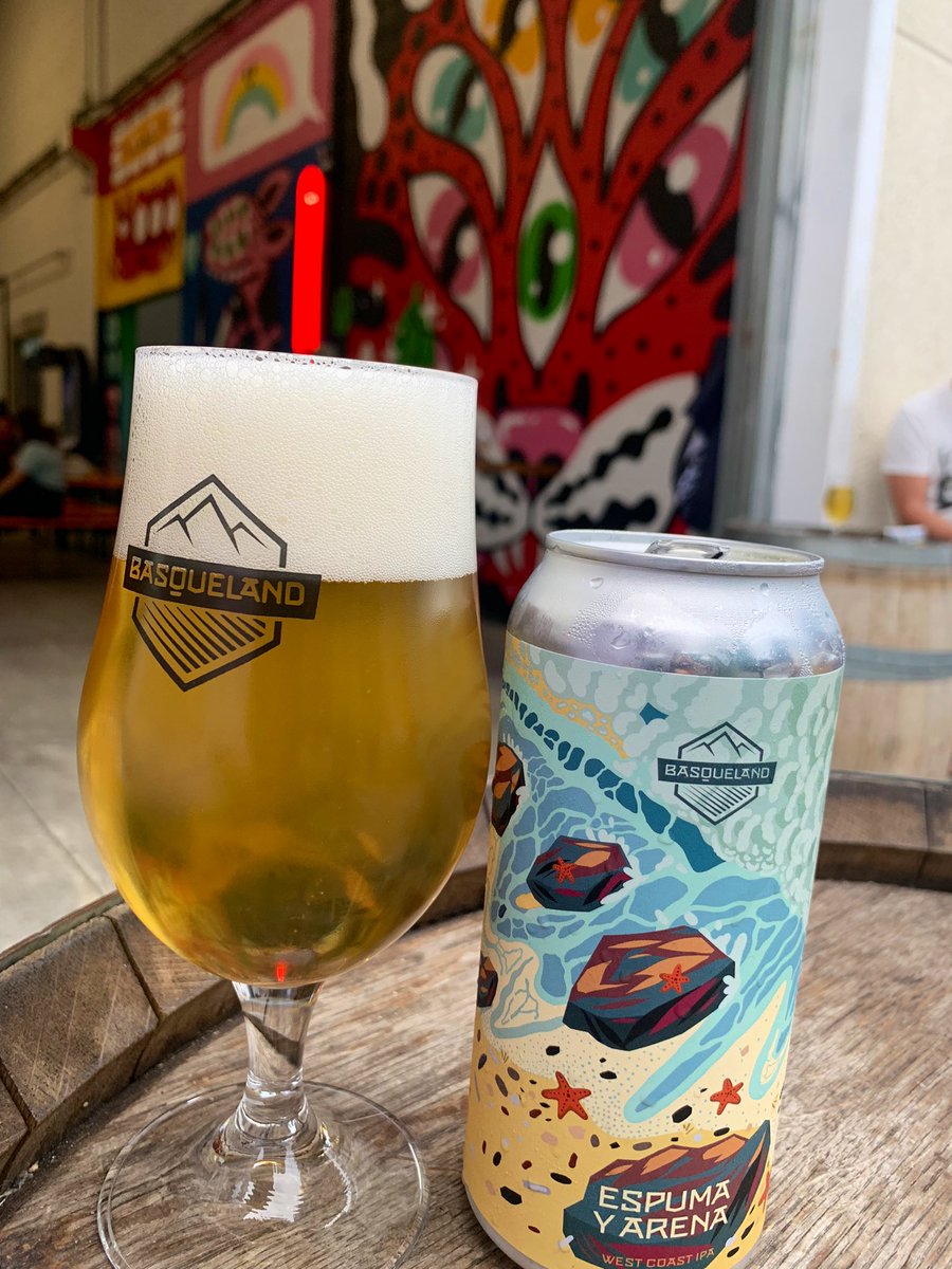 alpersant's tweet photo. De camino a Francia, parada en Basqueland, en una de las mejores cerveceras artesanales del país https://t.co/ziZPCdEAQ4