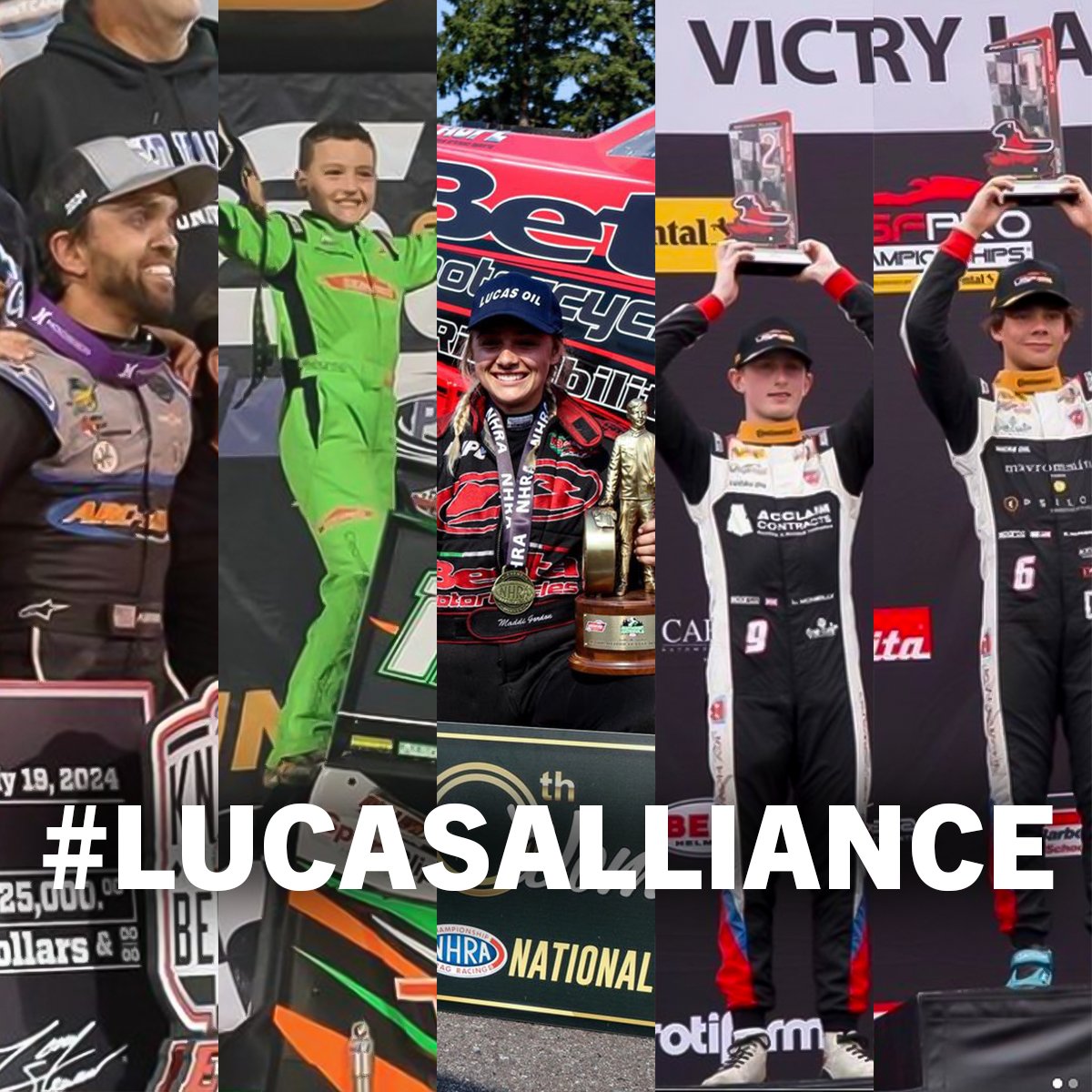 Lucas_Oil's tweet photo. π― With her @NHRA #TopAlcohol National victory at the #NorthwestNats, Maddi Gordon won the 100th race for a female at #NHRAβs highest levels!
π¨ On another historic weekend at @EldoraSpeedway, @Rico_Abreu added his name to the winners list by capturing the #KnightBefore on Friday!
π North of the border, @FollowJHDD drivers @evagoras71 & @lmcneillyracing stood 1-2 on the @USFProChamps podium!
π @brextonbusch swept the week (6 total wins) to wrap his #Speedweek in top style!
π« And in the fields, Sean Yackley took home some hardware at the @USPSA_Shooting #MultigunNationals in Minnesota.
π Congratulations to our #LucasAlliance! We thoroughly enjoy celebrating #WinningWednesday with your accomplishments!
#LucasWorks #LucasOil #racing #shooting #dragracing #dirtracing #openwheel