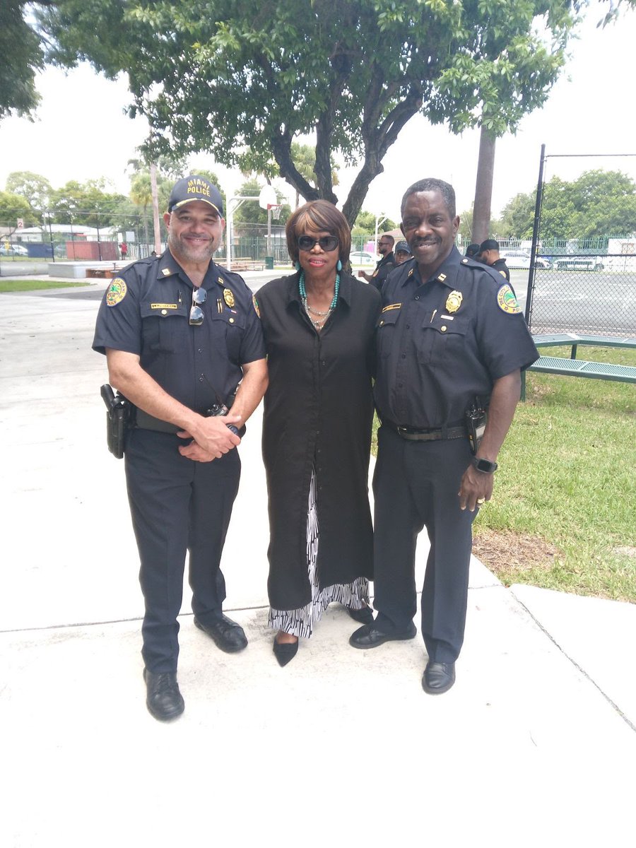 Operation Fortress Roll Call being held in the Little Haiti Neighborhood  and addressing community concerns.