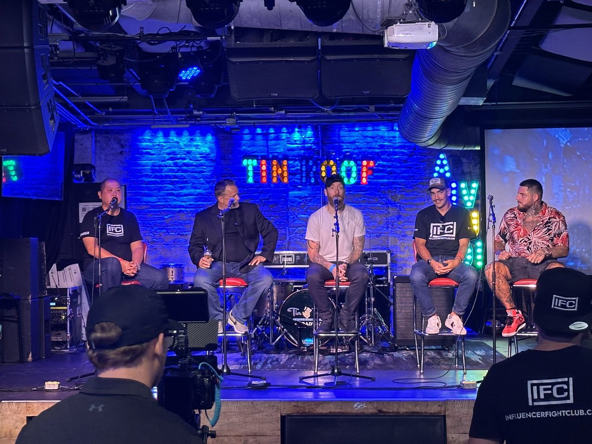 Checking out the <a href="/InfluFightClub/">Influencer Fight Club</a> panel at  <a href="/RunOnFlux/">Flux I Decentralized Cloud</a> event talking about <a href="/KarateCombat/">$KARATE COMBAT (ALT/SZN)</a> 

<a href="/CryptosR_Us/">CryptosRus</a> <a href="/nic_carter/"></a> <a href="/sleuthin/"></a> <a href="/gl0geta/">Harley</a>