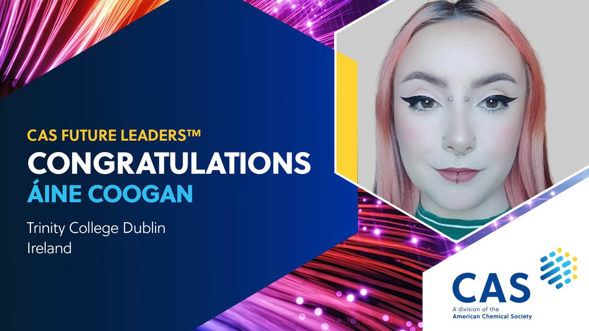 CAS (@caschemistry) on Twitter photo Áine Coogan studies sustainable synthetic approaches for 2D nanomaterials, particularly layered double hydroxides, and their diverse applications. Learn more about <a href="/AineCooganNano/">Dr. Áine Coogan</a> and the 2024 #CASFutureLeaders before they arrive in Columbus this August. ow.ly/GE5r50SGoWb Áine Coogan studies sustainable synthetic approaches for 2D nanomaterials, particularly layered double hydroxides, and their diverse applications. Learn more about <a href="/AineCooganNano/">Dr. Áine Coogan</a> and the 2024 #CASFutureLeaders before they arrive in Columbus this August. ow.ly/GE5r50SGoWb
