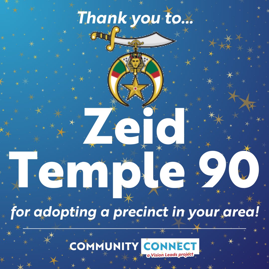 Shout out to one of our Bridge Builder organizations, Zeid Temple 90! Thank you for adopting a precinct in your area! #Iowa #TheVotersAreComing #LetsGo