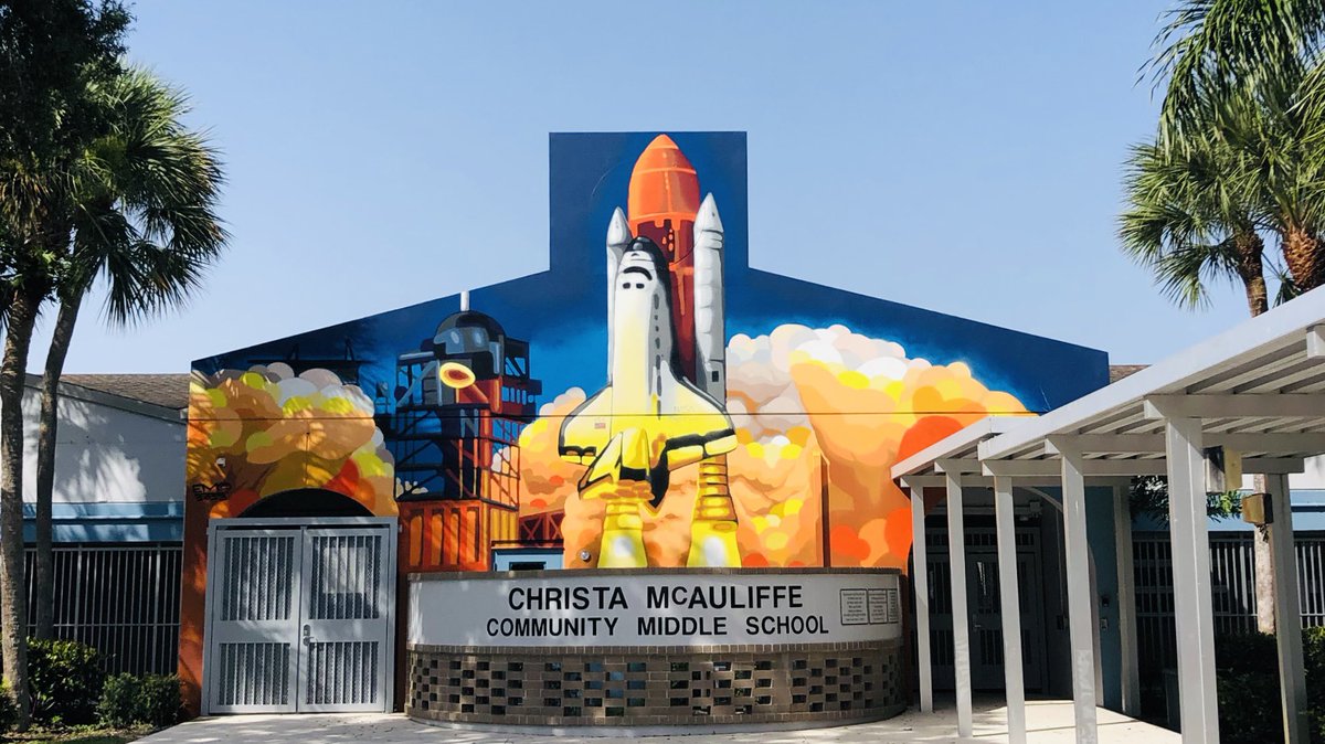 Congratulations to the Christa McAuliffe family, students, and community for solidifying the school grade of an “A”!!!! #challengerssoar #strivein25