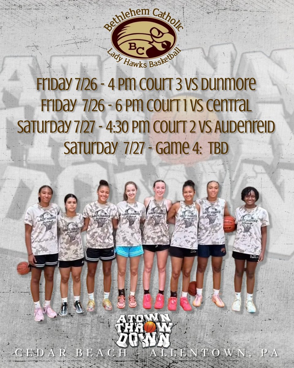 BecahiGBB's tweet photo. The Lady Hawks will
Be at the @A_TownThrowDown ! Come check us out! https://t.co/ctFYybpAlM