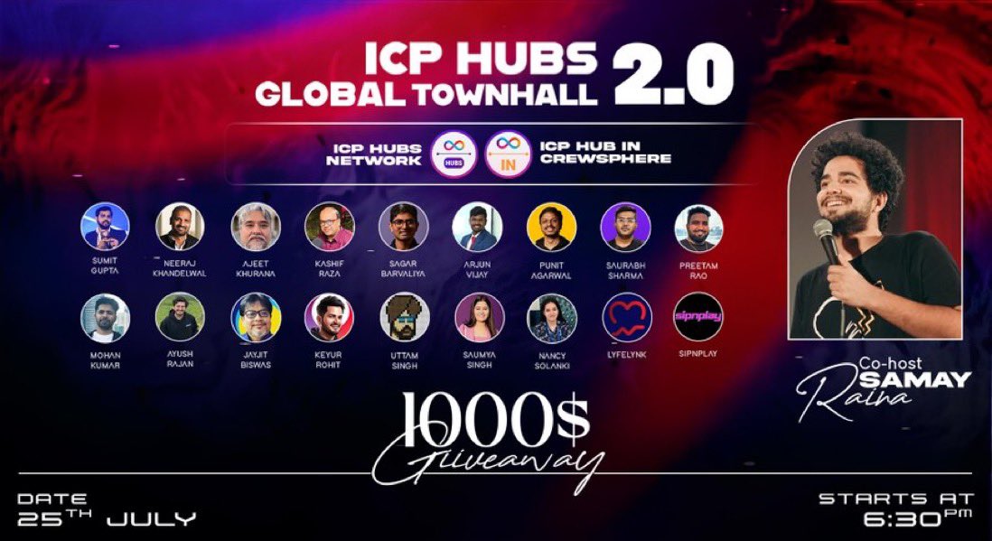 Lady M (@cryptolady_m) on Twitter photo I am excited to participate in the upcoming #ICP Townhall with <a href="/icphub_IN/">ICP Hub India - Crewsphere</a> ! Join us for an insightful conversation by registering at: lu.ma/icp-global-tow….
Take advantage of the $1000 giveaway at the end of the event. Your time and engagement will be highly valued.
#ICPhubs I am excited to participate in the upcoming #ICP Townhall with <a href="/icphub_IN/">ICP Hub India - Crewsphere</a> ! Join us for an insightful conversation by registering at: lu.ma/icp-global-tow….
Take advantage of the $1000 giveaway at the end of the event. Your time and engagement will be highly valued.
#ICPhubs
