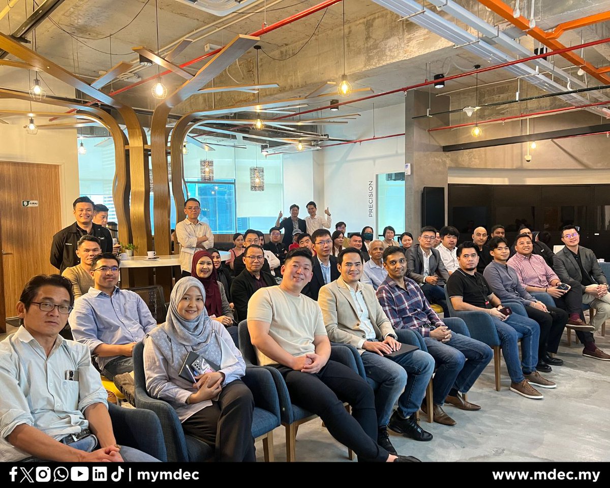 mymdec's tweet photo. MDEC hosted an engaging Vietnam &amp; South Korea Sharing Session at the Bangsar South office, where industry leaders discussed market landscapes. Mr. Cong-Thang Huynh, CEO of InnoLab Asia, shared insights into the Vietnam market, while Mr. Riso Dongok Ahn, CEO of The Garrison, https://t.co/xcjE10ZDH5