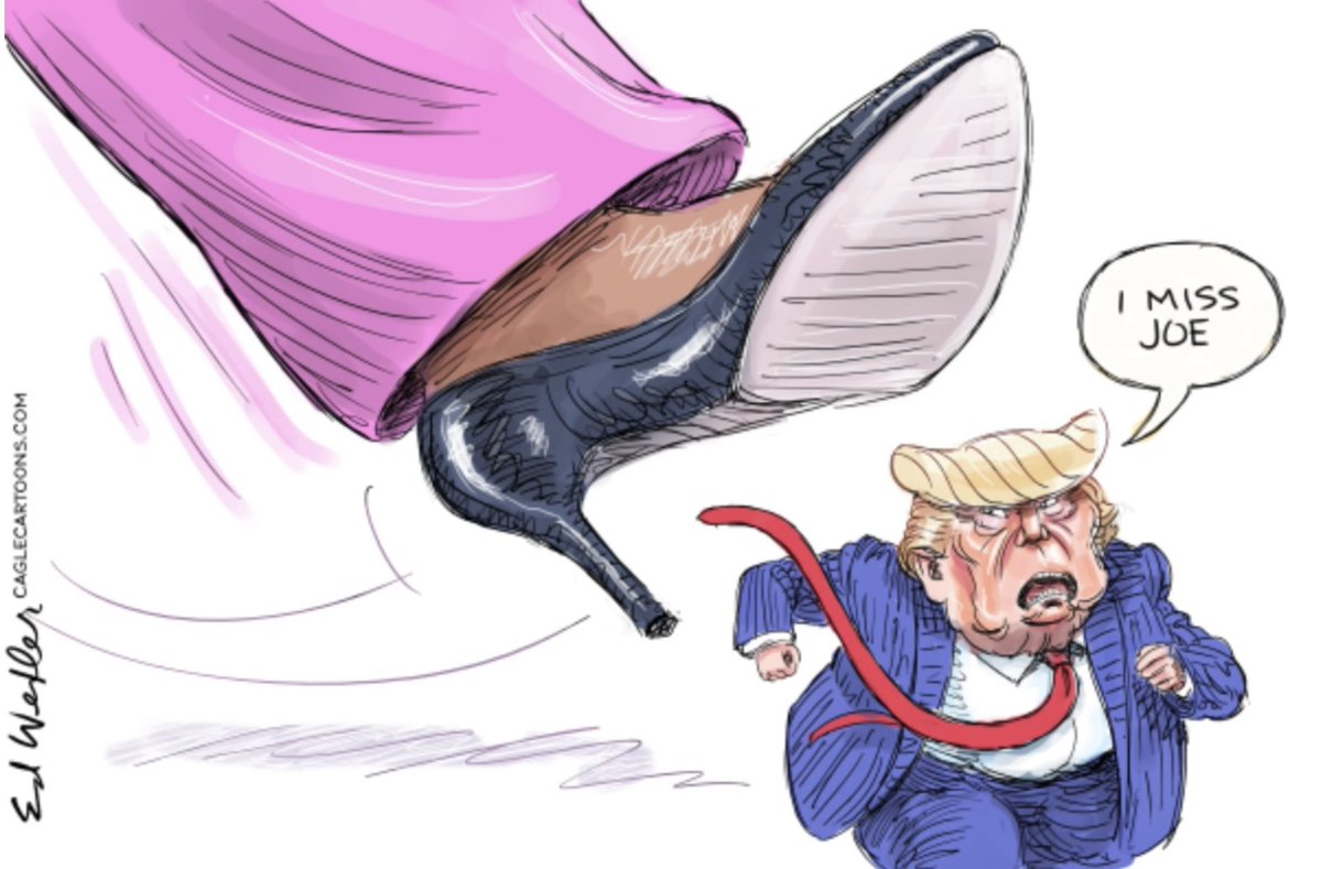 ZaZon9253's tweet photo. GO DIPSHIZZLE AND TWIST
TRUMPWIPE IS SCARED ๐ฉless;
and it is a JOY TO BEHOLD
HE'S SO INTIMIDATED BY KAMALA'S OBVIOUS ALLURE, PRESENCE, SUPERIOR INTELLIGENCE, SAVVY, YOUTHFUL SPIRIT + OVERFLOWING, PALPABLE CHARISMA HE MAY CANCEL THE DEBATE
#WeWillNotGoBack #YesWeKAM #tyJOE https://t.co/h6NTHw4xLP