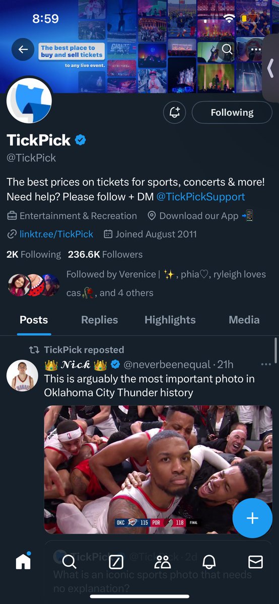 Sarah__0205's tweet photo. @concertleaks @TickPick Done! PLS I NEED ATL TICKETS!! https://t.co/J0zCZ8FPMR