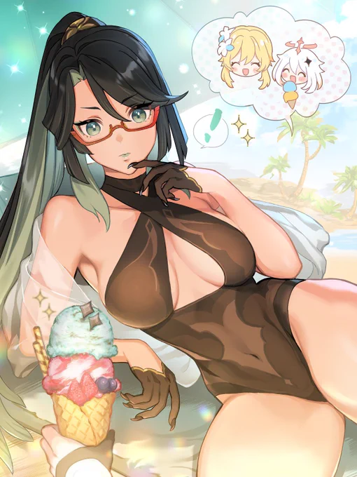 #Xianyun #閑雲 一緒に夏休み 