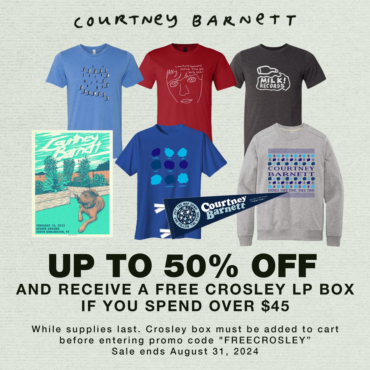 Big summer sale at my North American store! Get discounted tees, sweaters, accessories and posters 💫and if you spend $45 you can get a free Crosley record box. Head to the link below 💌
merch.ambientinks.com/collections/co…