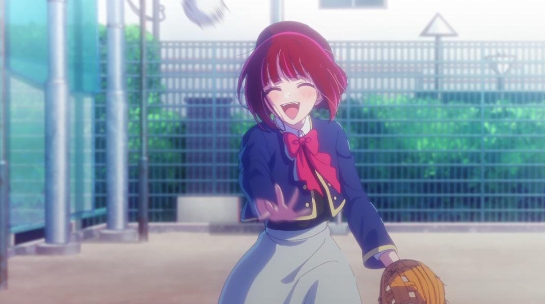 _Thebonezone's tweet photo. Kana is always so bright and blinding in Aqua's memories of her -- smiling and flushed with happiness. Also, I love that one of his happy memories is her teasing him in the car after the JIF. He likes her belligerence❤️She really has a smile like the sun! #aquakana https://t.co/eTfEoRZf6u