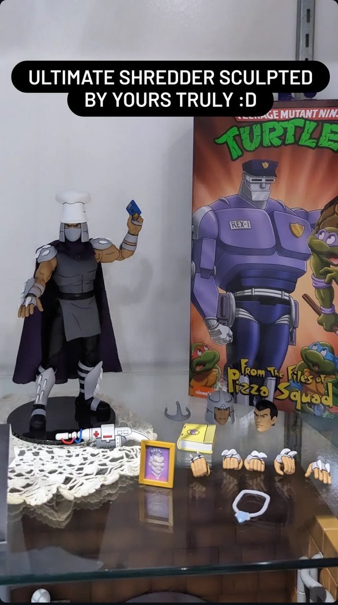 NECA Ultimate Toon Shredder, with an all-new sculpt by <a href="/Zelu_1984/">Tom aka zelu1984</a>.