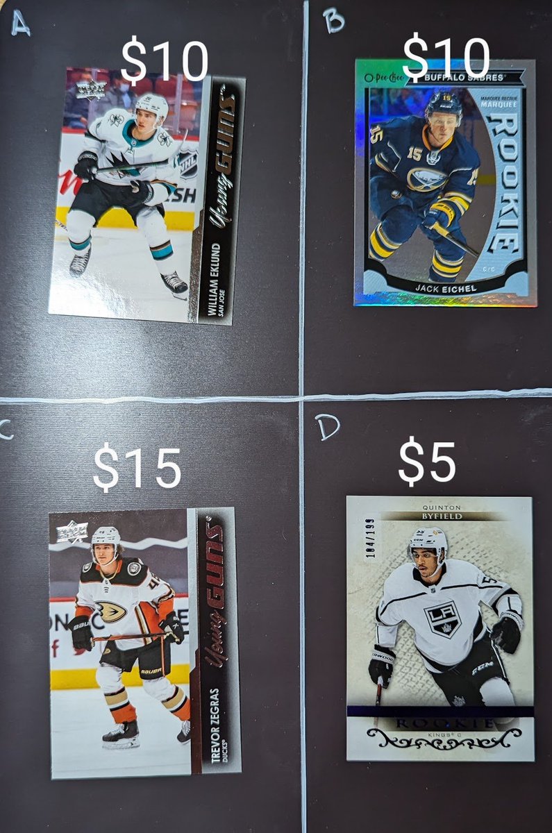 IraKates's tweet image. #StackAttack Lot 15

Hockey rookies gallore.