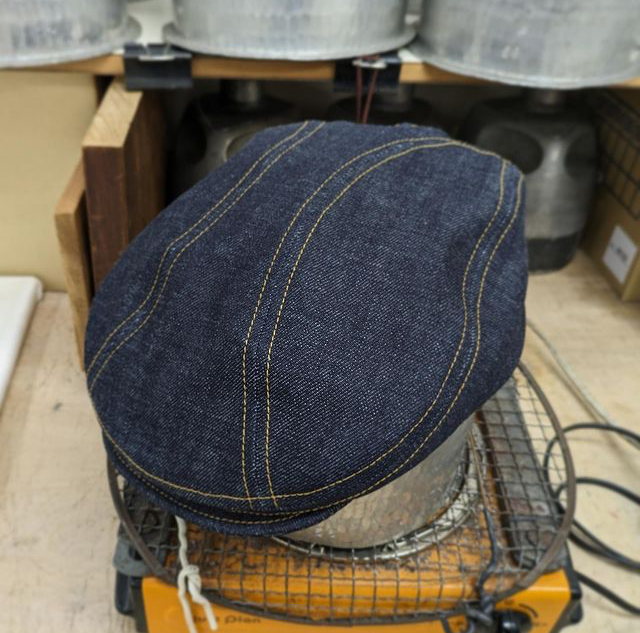 エヴィスハンチング EVISUデニム ハンチング帽 EVISU エビス