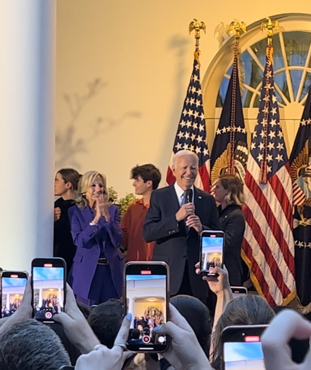 Big Pharma defeated.

Manufacturing brought home.

Largest climate investment ever.

Historic job growth.

America not at war for the first time in decades.

More Americans with health care than ever.

New benefits for veterans.

Decency restored to the Oval Office.

Joe.

Biden.