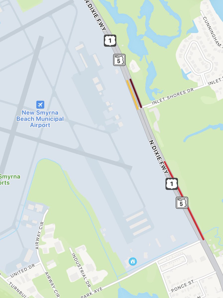Traffic alert: The northbound lanes of US-1 are currently shut down due to a serious crash near Skyline Drive (near Lost Lagoon restaurant).

Expect closure for several hours. Please use alternate routes.