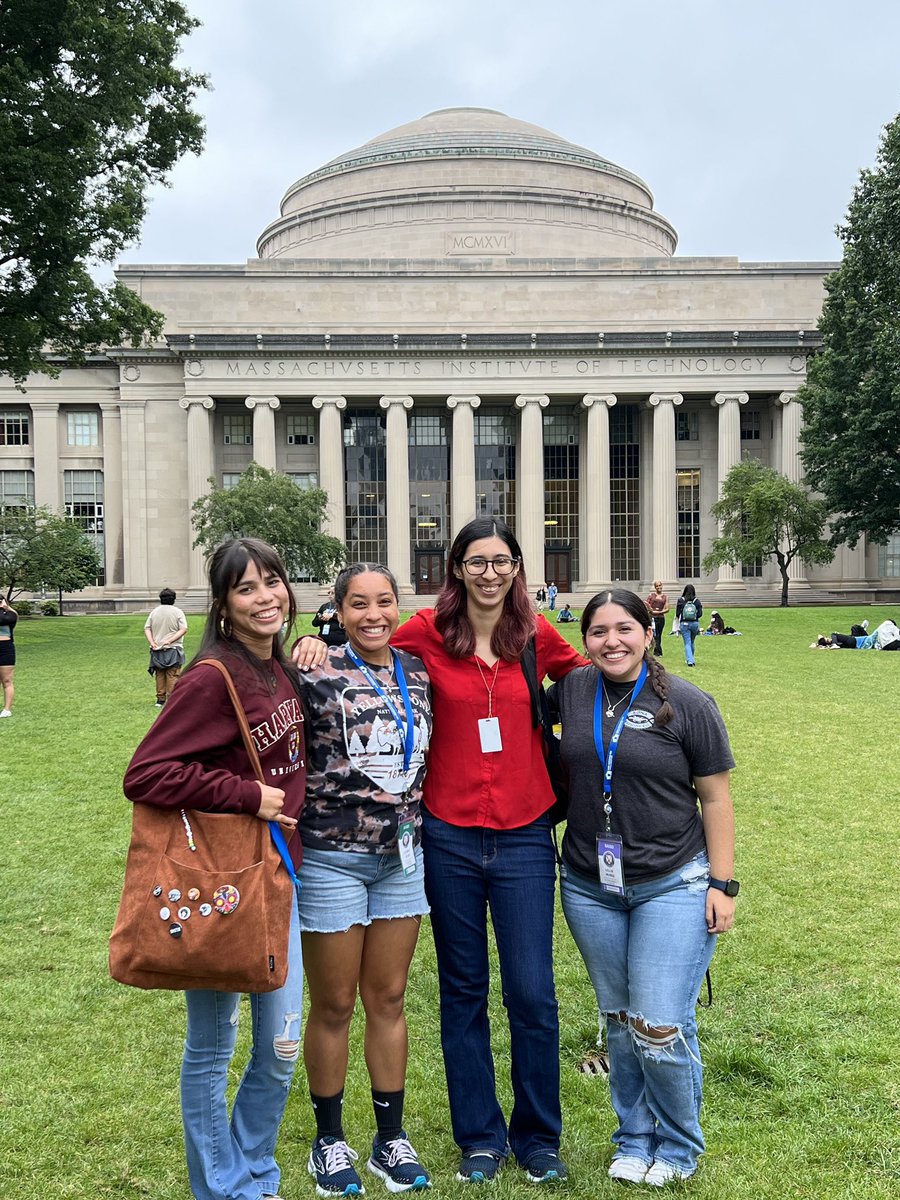 SAISD_AVID's tweet photo. Day 4: Impromptu treat! @ywlasatx alum Maria Garcia Garcia joined our tour because her brother from @SAISDLanier is with us. She offered an awesome in depth tour of MIT. She just graduated in June. Congrats &amp; thank you! @SAISDFoundation @SAISDthePost @SAISD_CI @ALA_SAISD https://t.co/vVHzqiQQ0C
