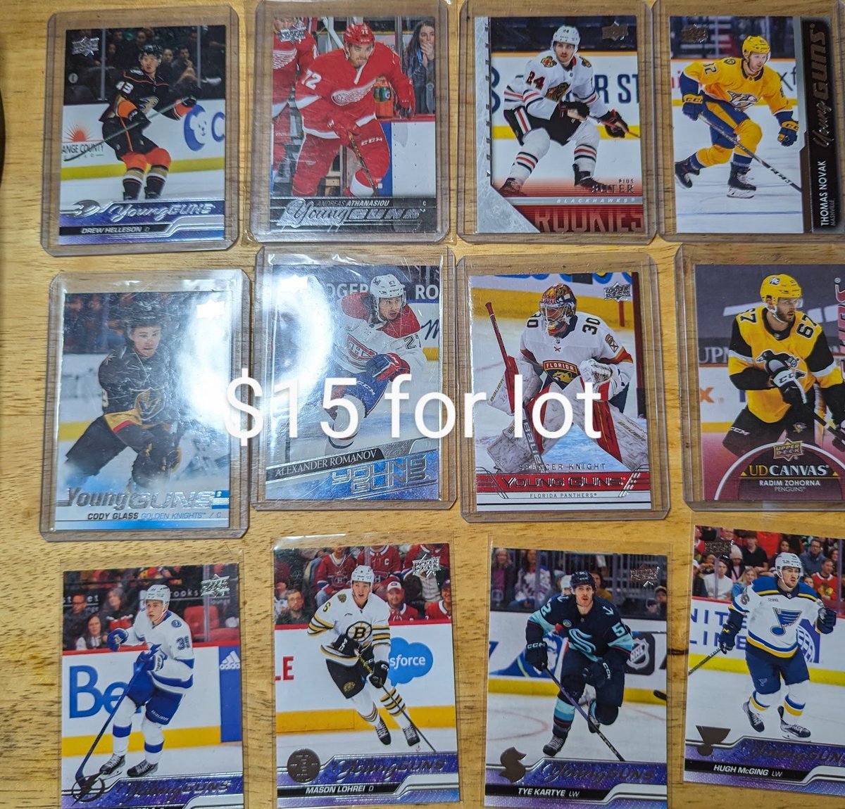 IraKates's tweet image. #StackAttack Lot 16

Young Guns Lot