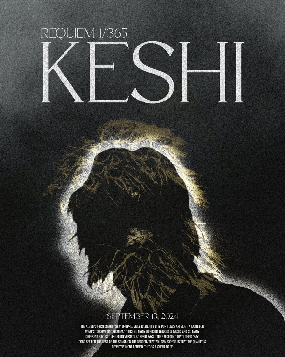 HouzzXO's tweet photo. .@keshimusic 
1/365 poster design challenge: I loved the single "Say" and can't wait for him to visit Edmonton on November :D

#GraphicDesign https://t.co/fa4HxCM69L